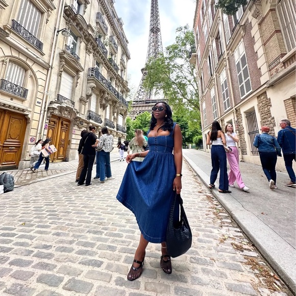 Reformation Dresses & Skirts - Reformation Blue Denim Dress